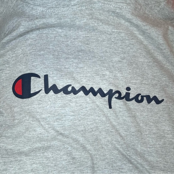 Champion Mens Midweight Jersey Logo Pullover Hoodie Activewear Athletic Gray 3X - Picture 7 of 11